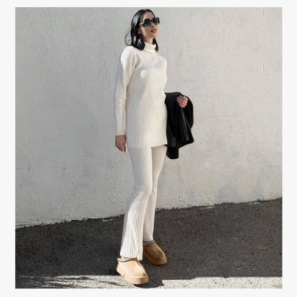 Tan Slip-On Platform Shoes - Picture 2 of 4